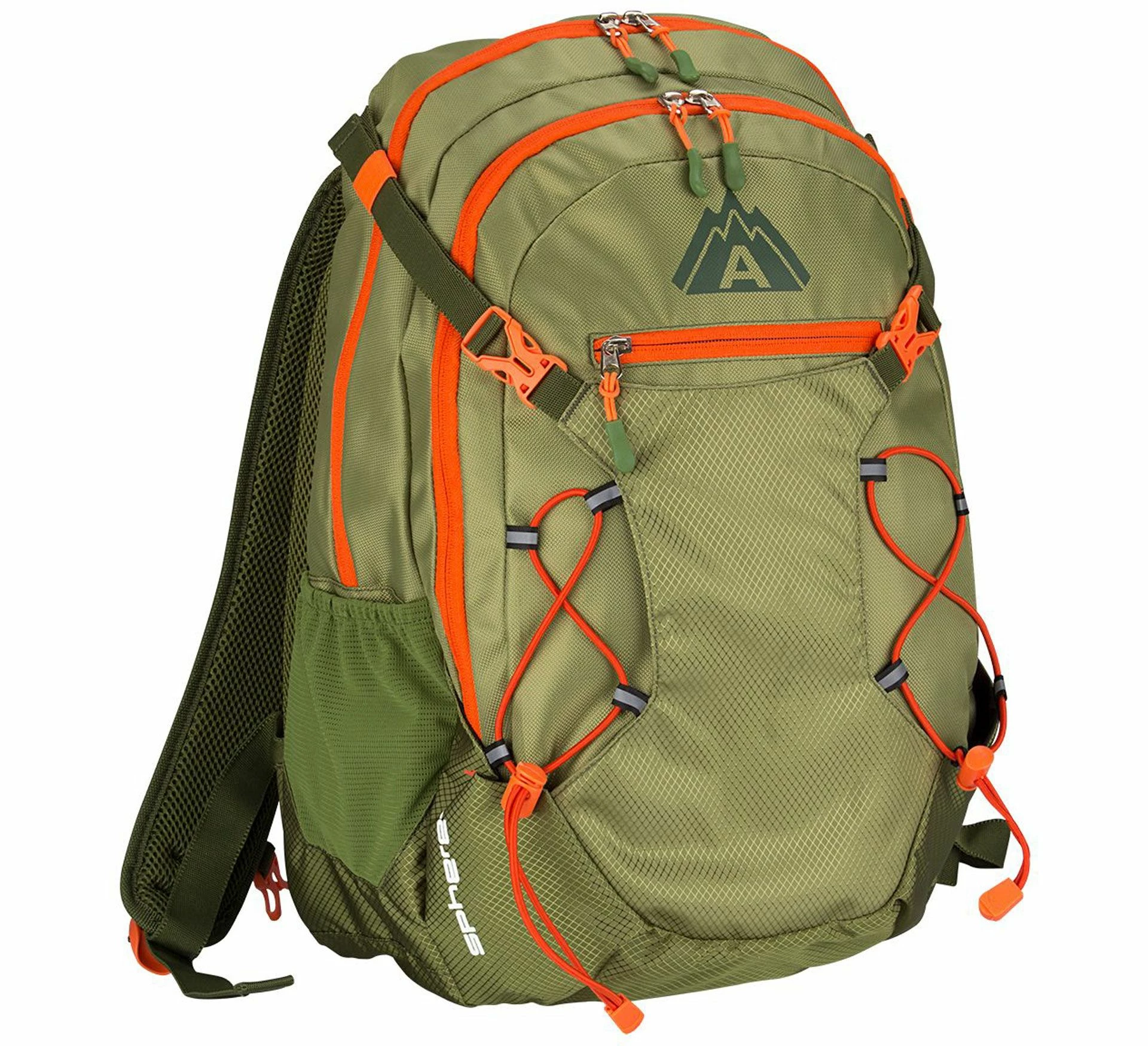 Abbey Sphere Backpack (35L) Olivgrün - Orange 3 Abbey Sphere Backpack (35L) Olivgrün - Orange