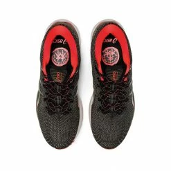 Asics Gel-Cumulus 24 TR Trailschuhe Herren Schwarz - Grün - Rot -Sidas Shop Asics Gel Cumulus 24 TR Trailrunningschoenen Heren 5 2209141427