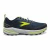 Brooks Cascadia 16 Trailschuhe Herren Dunkelblau - Schwarz - Gelb -Sidas Shop Brooks Cascadia 16 Trailrunning Schoenen Heren 2207221619