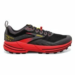 Brooks Cascadia 16 Trailschuhe Herren Grau - Schwarz - Rot