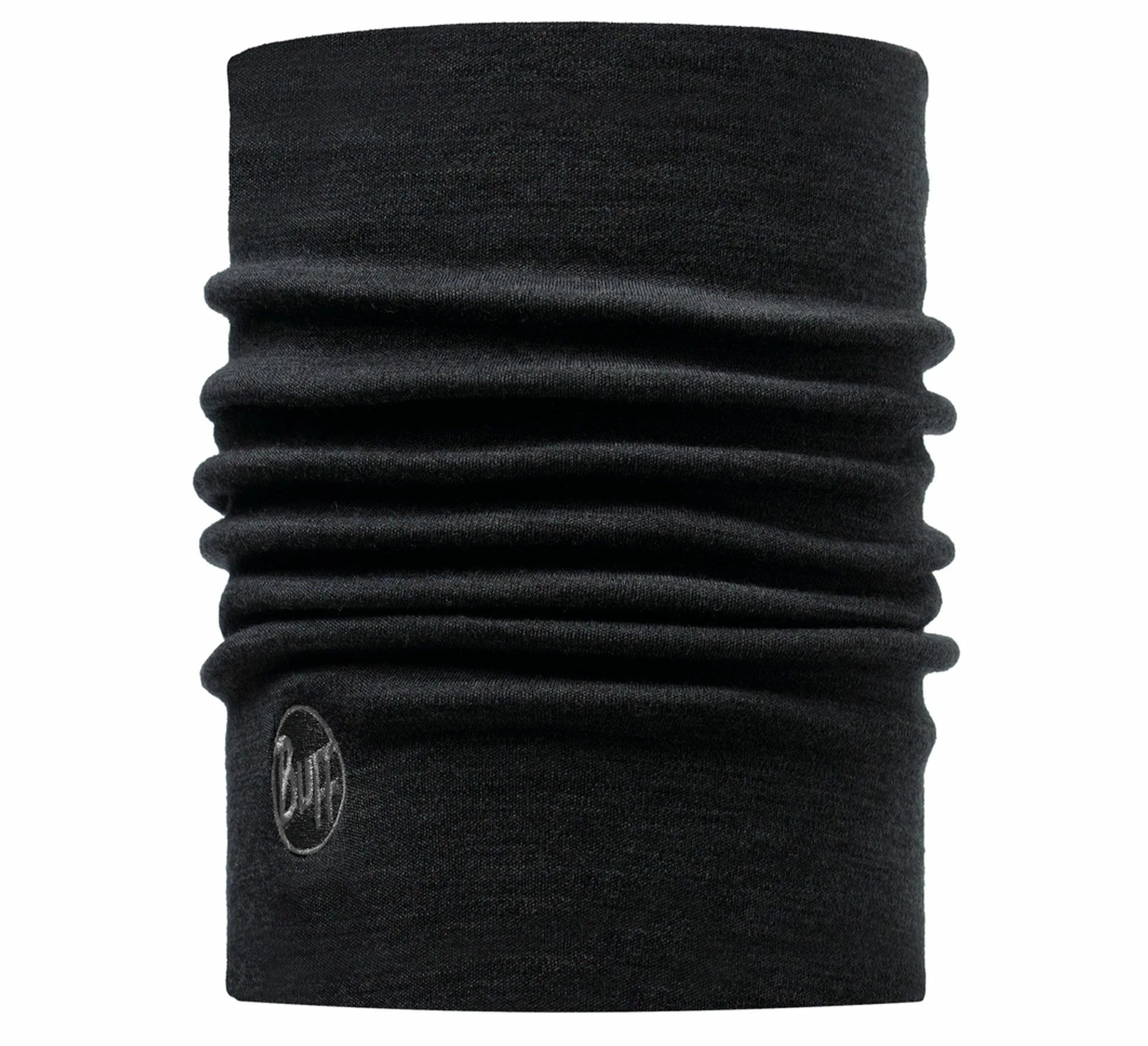 Buff Heavyweight Merino Neckwarmer Schwarz 3 Buff Heavyweight Merino Neckwarmer Schwarz
