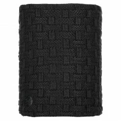 Buff Knitted & Polar Neckwarmer Schwarz