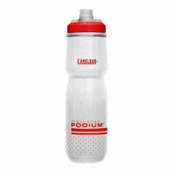 Camelbak Podium Chill 710ml Trinkflasche Weiß - Rot