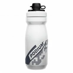 Camelbak Podium Dirt Series 600ml Trinkflasche Weiß - Schwarz - Grau