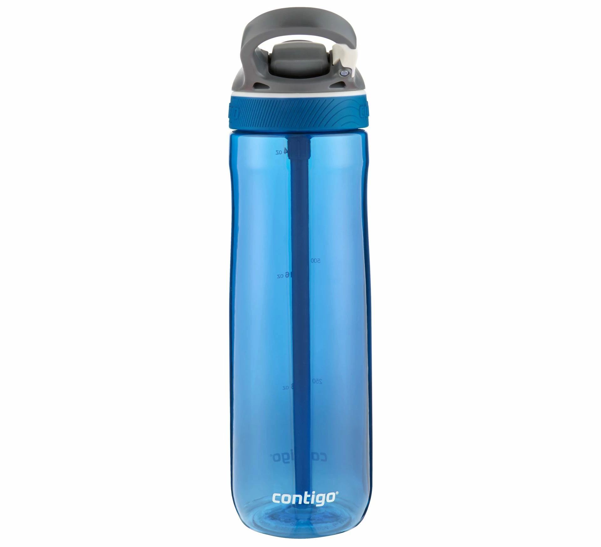 Contigo Ashland Trinkflasche Blau - Grau 4 Contigo Ashland Trinkflasche Blau - Grau – Bild 2