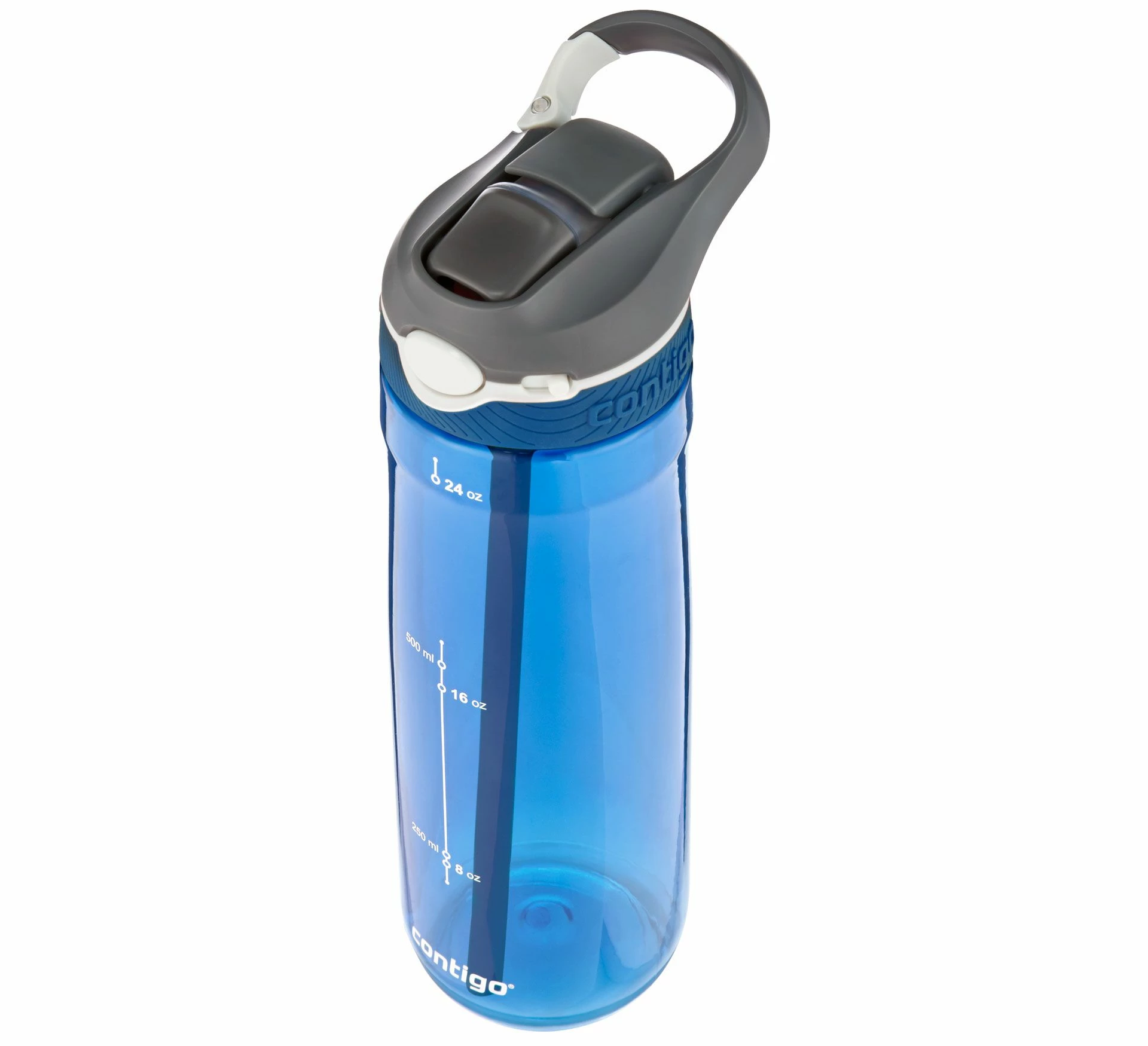 Contigo Ashland Trinkflasche Blau - Grau 6 Contigo Ashland Trinkflasche Blau - Grau – Bild 4