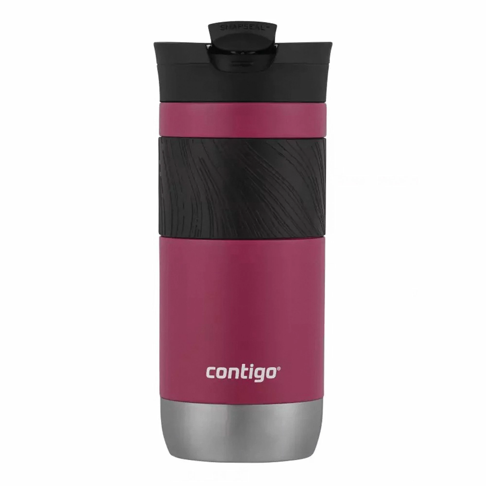 Contigo Byron 2.0 Trinkbecher Rosa - Schwarz 4 Contigo Byron 2.0 Trinkbecher Rosa - Schwarz – Bild 2