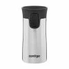 Contigo Pinnacle Couture Thermobecher Silber - Schwarz