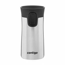 Contigo Pinnacle Couture Thermobecher Silber - Schwarz