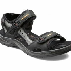 Ecco Offroad Sandal Schwarz - Beige - Orange