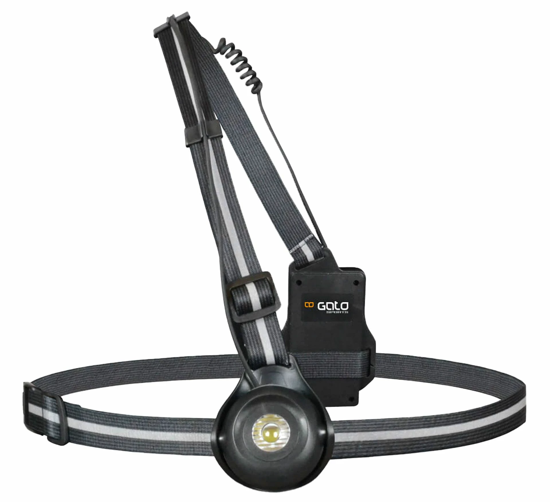 Gato Adjustable USB Chest Light Schwarz - Silber 3 Gato Adjustable USB Chest Light Schwarz - Silber