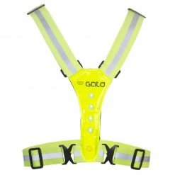 Gato Led Safer Sport Sicherheitsweste Gelb - Silber