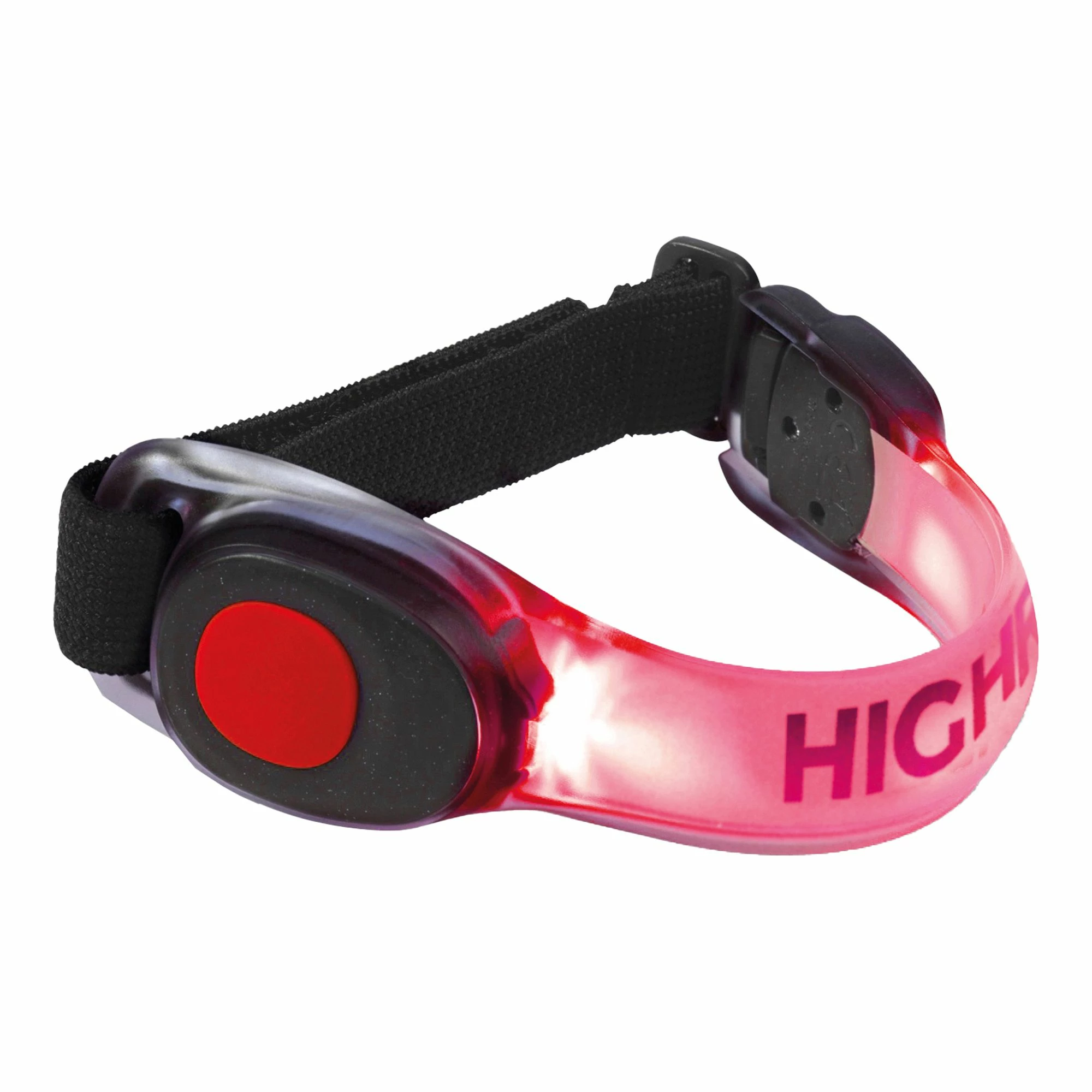 Highroad Neon LED Band (2er-Pack) Weiß - Schwarz - Rot 4 Highroad Neon LED Band (2er-Pack) Weiß - Schwarz - Rot – Bild 2