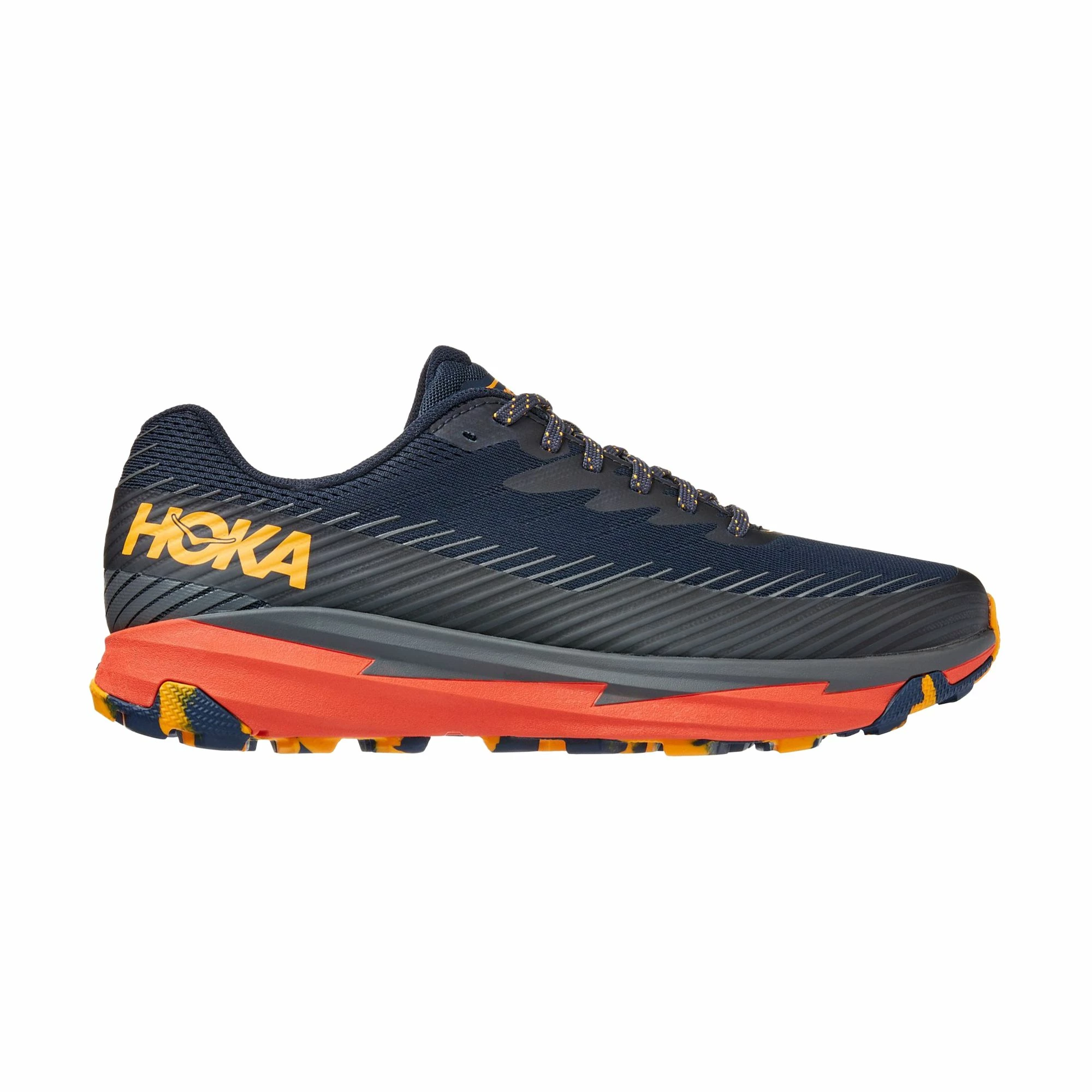 Hoka Torrent 2 Trailschuhe Herren Grau - Gelb - Rot 3 Hoka Torrent 2 Trailschuhe Herren Grau - Gelb - Rot