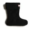 Hunter Unisex Short Boot Socken Schwarz