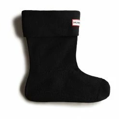 Hunter Unisex Short Boot Socken Schwarz
