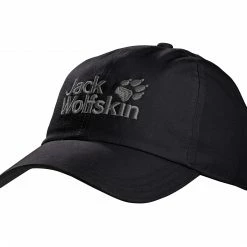 Jack Wolfskin Baseball Cap Schwarz