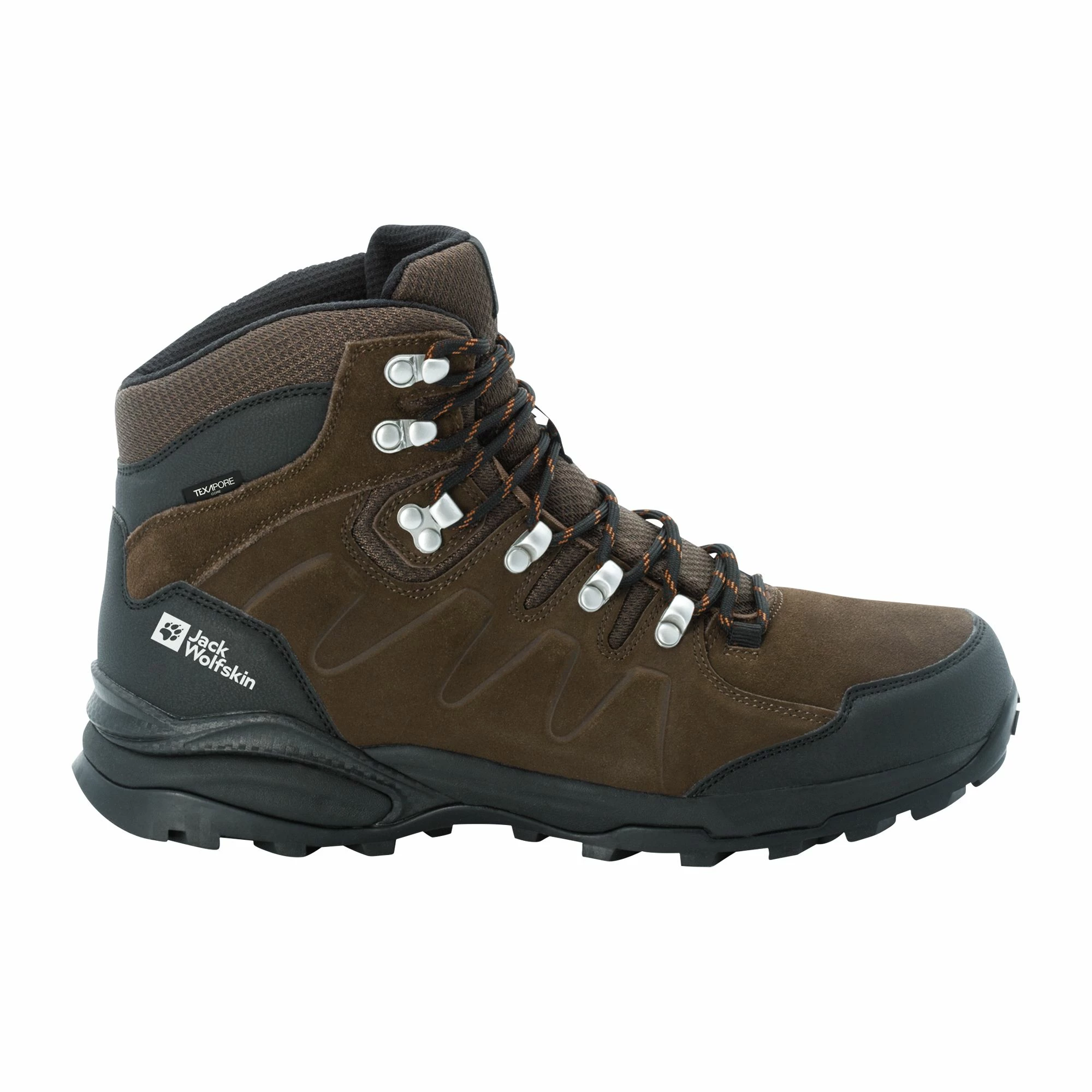 Jack Wolfskin VRefugio Texapore Mid Wanderschuhe Herren Braun 3 Jack Wolfskin VRefugio Texapore Mid Wanderschuhe Herren Braun