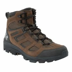 Jack Wolfskin Vojo 3 Texapore Mid Wanderschuhe Herren Braun - Dunkelgrau -Sidas Shop Jack Wolfskin Vojo 3 Texapore Mid Wandelschoenen Heren 2 2110080803