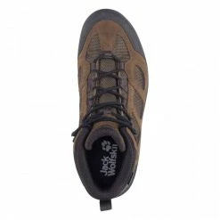 Jack Wolfskin Vojo 3 Texapore Mid Wanderschuhe Herren Braun - Dunkelgrau -Sidas Shop Jack Wolfskin Vojo 3 Texapore Mid Wandelschoenen Heren 6 2110080803