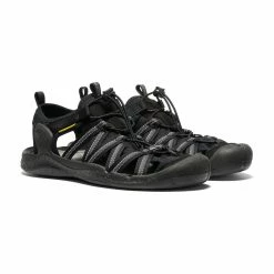 Keen Drift Creek H2 Sandale Herren Schwarz - Dunkelgrau