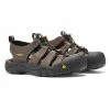 Keen Newport Sandale Herren Dunkelbraun - Schwarz