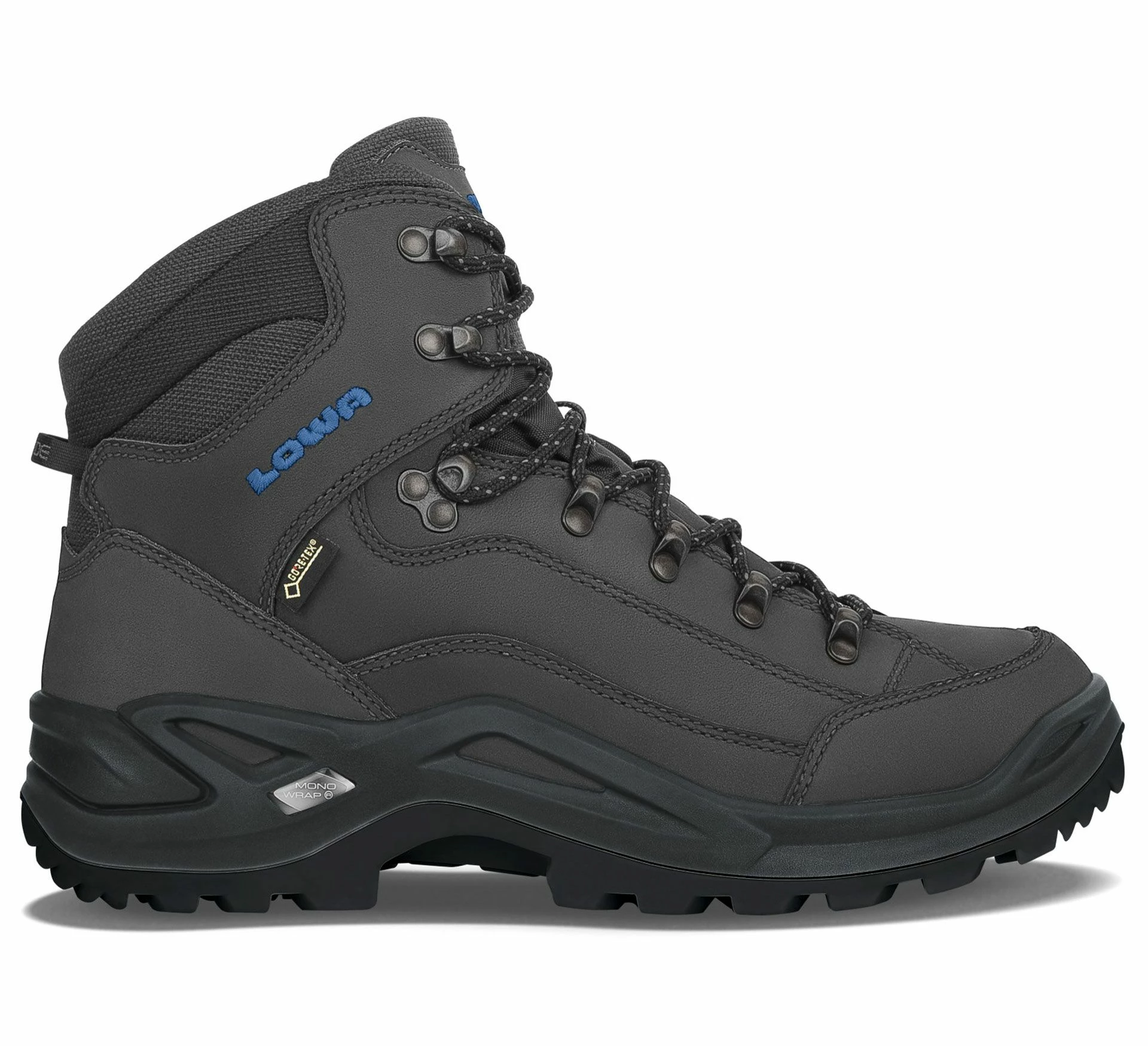 Lowa Renegade GTX Mid Wanderstiefel Herren Dunkelgrau - Blau 3 Lowa Renegade GTX Mid Wanderstiefel Herren Dunkelgrau - Blau