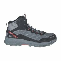 Merrell Speed Strike Mid GTX Wanderschuh Herren Grau - Dunkelgrau - Rot