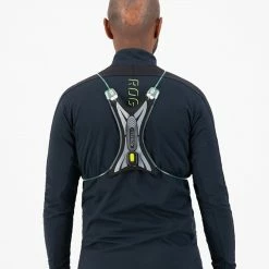 Rogelli Spider LED Weste Grün - Schwarz - Silber -Sidas Shop Rogelli Spider Led Vest 3 2110071454