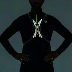 Rogelli Spider LED Weste Grün - Schwarz - Silber -Sidas Shop Rogelli Spider Led Vest 4 2110071454