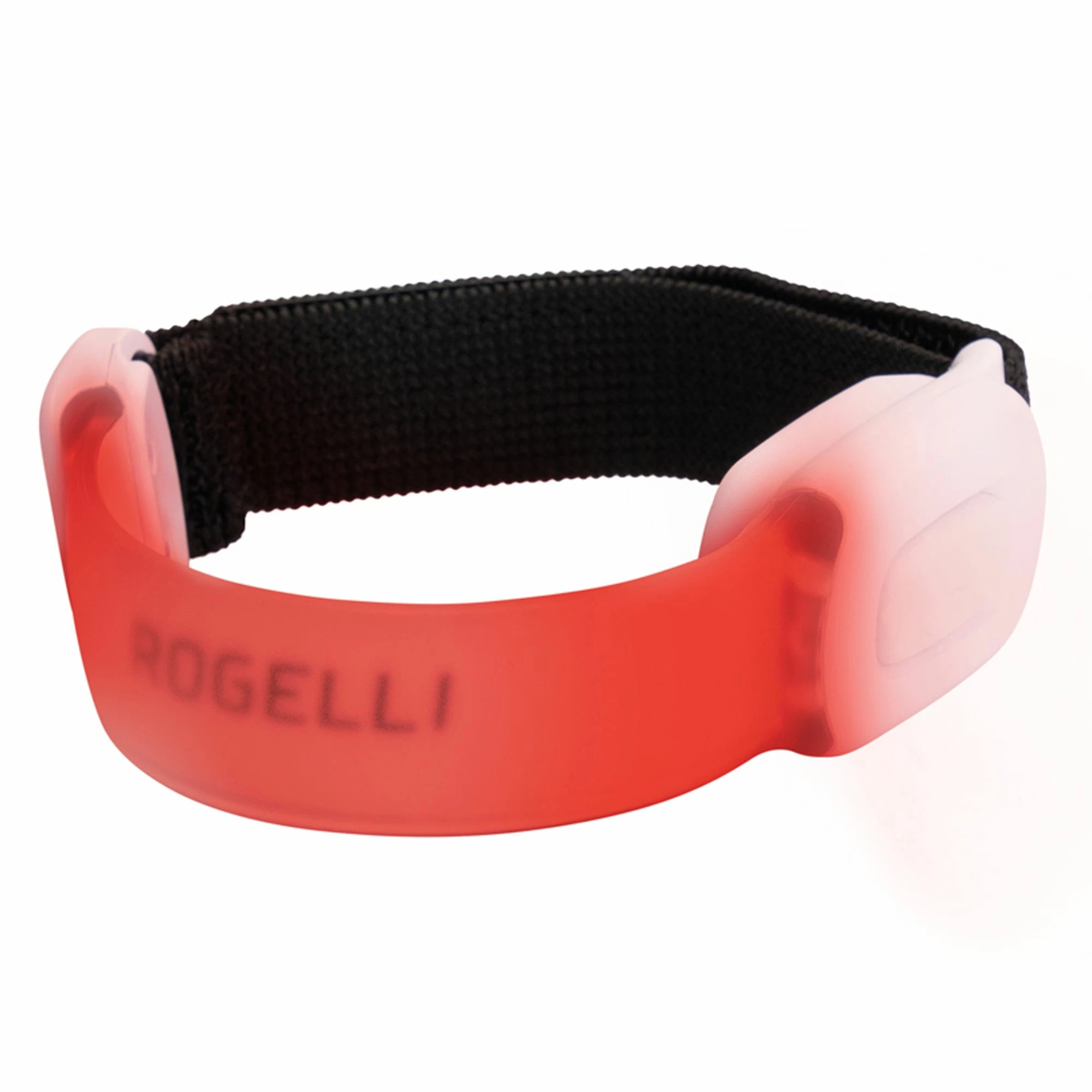Rogelli Trio LED Armbinde (USB) Weiß - Schwarz 3 Rogelli Trio LED Armbinde (USB) Weiß - Schwarz