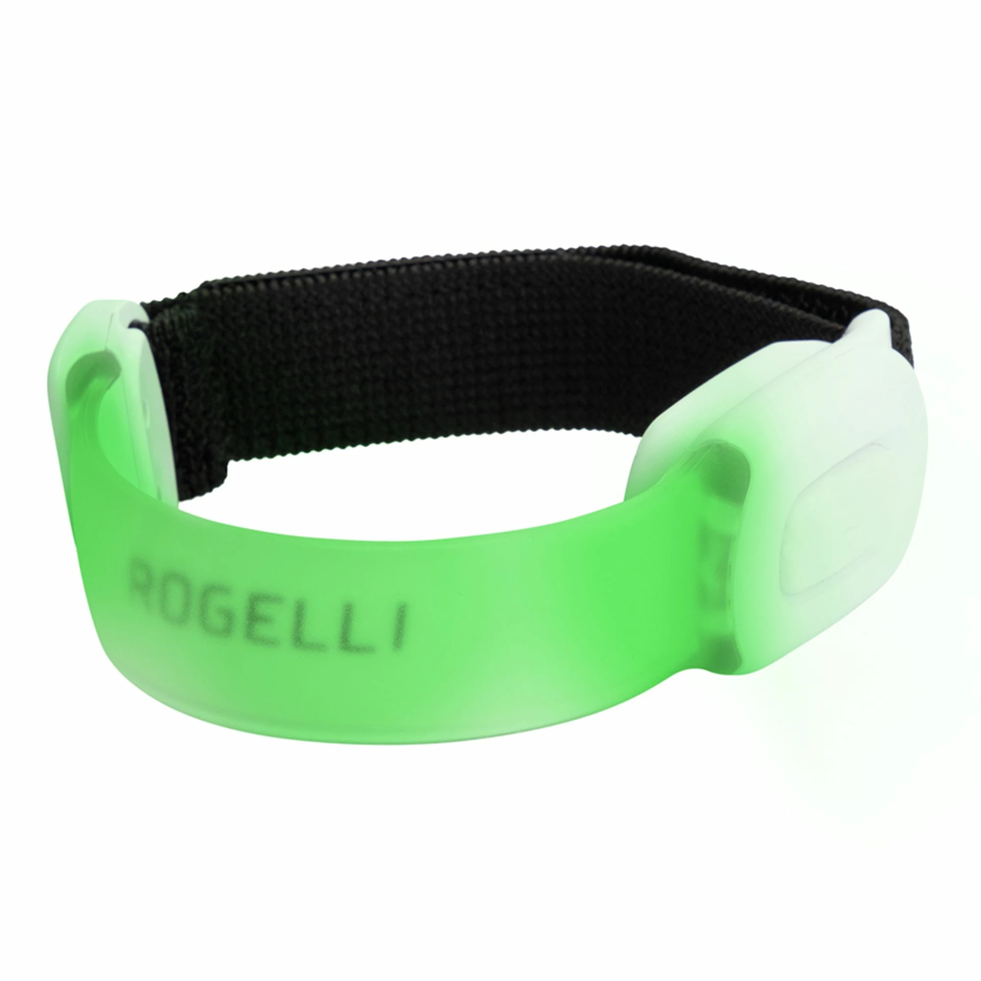Rogelli Trio LED Armbinde (USB) Weiß - Schwarz 4 Rogelli Trio LED Armbinde (USB) Weiß - Schwarz – Bild 2