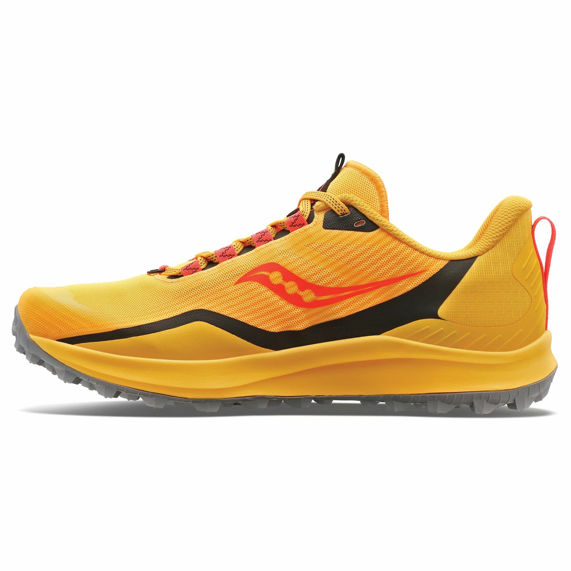 Saucony Peregrine 12 Trailrunningschuhe Herren Gelb - Rot - Schwarz 4 Saucony Peregrine 12 Trailrunningschuhe Herren Gelb - Rot - Schwarz – Bild 2
