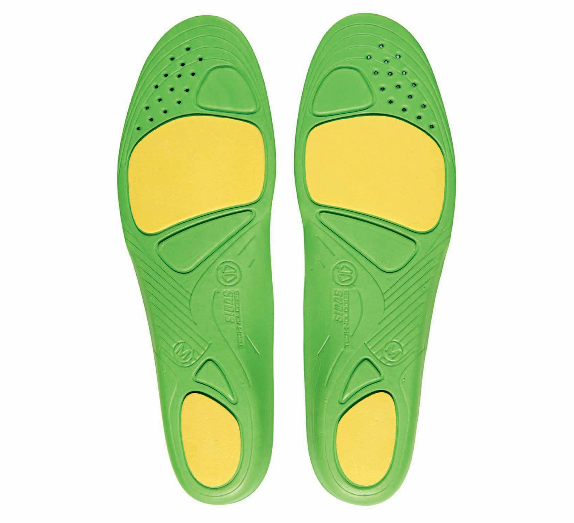 Sidas Anatomic Comfort Insoles Schwarz - Grün 4 Sidas Anatomic Comfort Insoles Schwarz - Grün – Bild 2